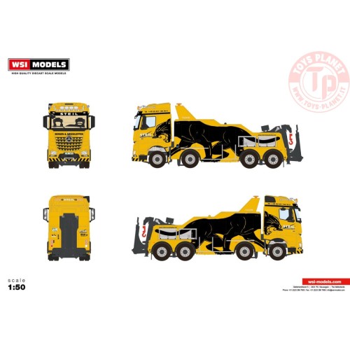 MERCEDES-BENZ AROCS MP4 STREAM SPACE 8X4 FALKOM STEIL WSI 01-3977 WSI MODELS