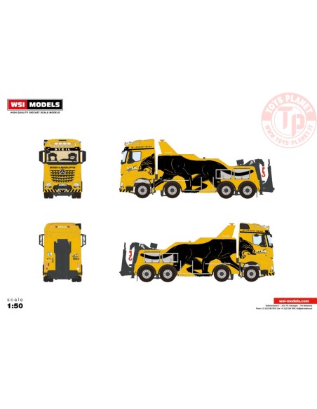 MERCEDES-BENZ AROCS MP4 STREAM SPACE 8X4 FALKOM STEIL WSI 01-3977 WSI MODELS