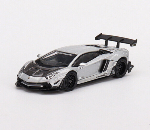 MGT00449-R LAMBORGHINI AVENTADOR LIMITED EDITION MATT SILVER 1/64 1