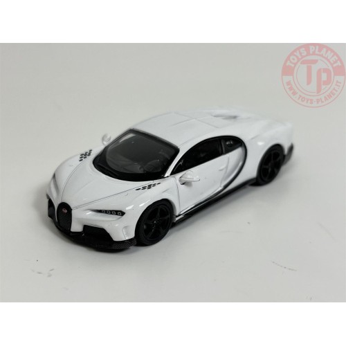 BUGATTI CHIRON SUPER SPORT WHITE 1/64 MGT00440-L Mini Gt