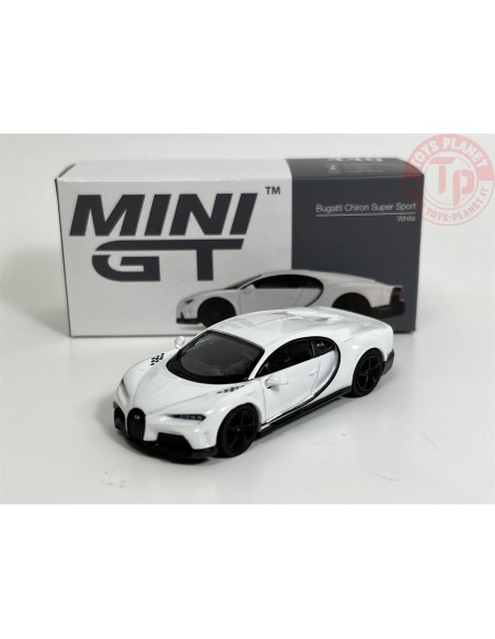 BUGATTI CHIRON SUPER SPORT WHITE 1/64 MGT00440-L Mini Gt