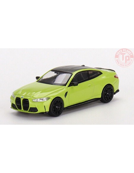 BMW M4 COMPETION G82 SAN PAULO YELLOW, BLACK ROOF 1/64 MGT00468-L Mini Gt BMW M4 COMPETION G82 SAN PAULO YELLOW, BLACK ROOF 1/64 MGT00468-L Mini Gt