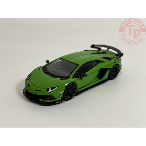 LAMBORGHINI AVENTADOR SVJ VERDE MANTIS 1/64 MGT00391-R Mini Gt