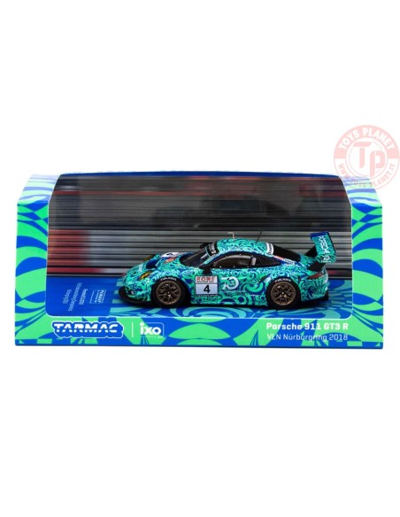 PORSCHE 911 GT3 R VLN ENDURANCE RACING CHAMPIONSHIP NURBERING 2018 M.RAGGINGER-N.TANDY-L.VANTHOOR 1/64 T64-059-18VLN04 TARMAC...