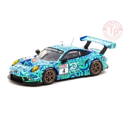 PORSCHE 911 GT3 R VLN ENDURANCE RACING CHAMPIONSHIP NURBERING 2018 M.RAGGINGER-N.TANDY-L.VANTHOOR 1/64 T64-059-18VLN04 TARMAC...
