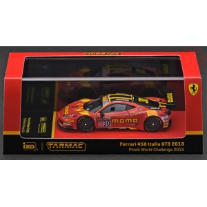 FERRARI 458 ITALIA GT3 2013-PIRELLI WORLD CHALLENGE 2015 1/64 T64-074-15PWC30 TARMAC WORKS