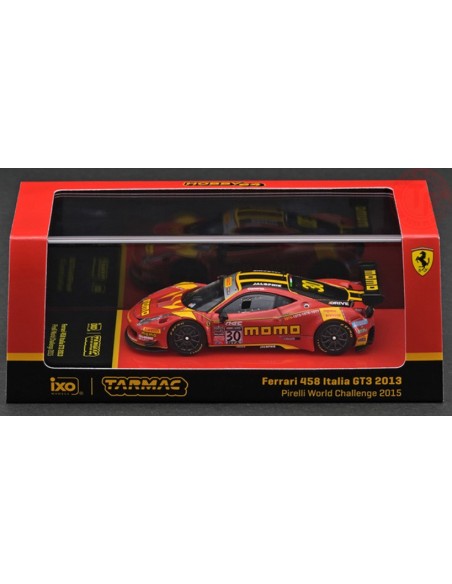 FERRARI 458 ITALIA GT3 2013-PIRELLI WORLD CHALLENGE 2015 1/64 T64-074-15PWC30 TARMAC WORKS
