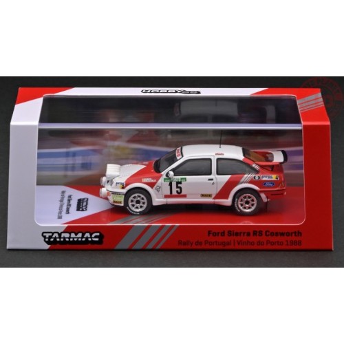 FORD SIERRA RS COSWORTH-RALLY DE PORTUGAL 1988 CARLO SAINZ L.MOYA 1/64 T64-058-88POR15 TARMAC WORKS