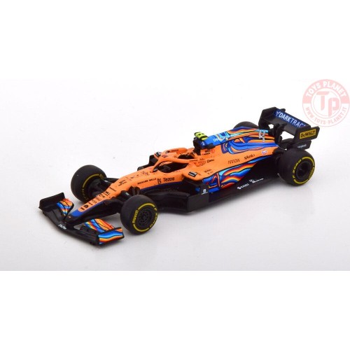 MCLAREN MCL35M-ABU DHABI GRAND PRIX 2021 1/64 T64G-F040-LN3 TARMAC WORKS