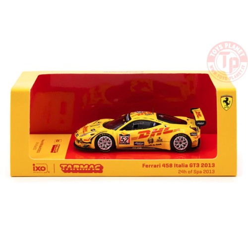 FERRARI 458 ITALIA GT3 2013-24h OF Spa 2013 - L.GORINNI S.LEMERET - T.PRIGNAUD R.BRANDELA 1/64 T64-074-13SPA52 TARMAC WORKS