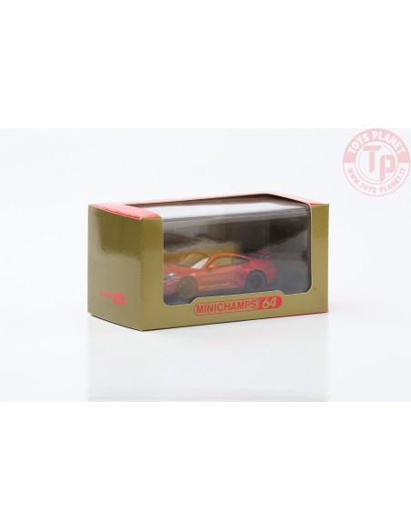 PORSCHE 911 (992) GT3 GUARDS RED 1/64 643 061010 MINICHAMPS 1:64