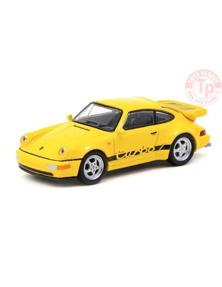 PORSCHE 991 TURBO YELLOW 1/64 T64S-009-YL TARMAC WORKS PORSCHE 991 TURBO YELLOW 1/64 T64S-009-YL TARMAC WORKS