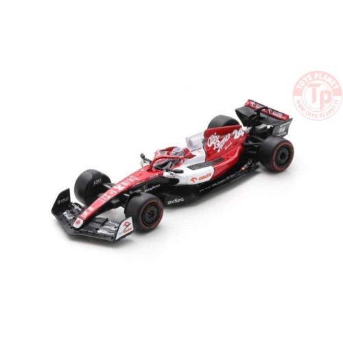 ALFA ROMEO F1-TEAM ORLEN C42-10th PLACE 2022 BAHRAIN GP ESTEBAN OCON 1/64 SPA-Y261 SPARK 1:64