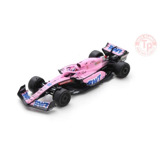 ALPINE A522 BWT ALPINE F1 TEAM 2022-PINK-ESTEBAN OCON 1/64 SPA-Y251 SPARK 1:64