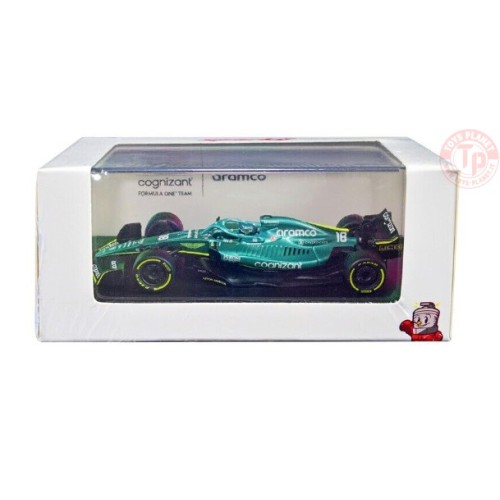 ASTON MARTIN ARAMCO COGNIZANT F1 TEAM 2022-GREEN-LANCE STROLL 1/64 SPA-Y263 SPARK 1:64