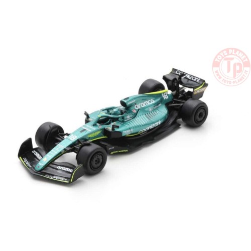 ASTON MARTIN ARAMCO COGNIZANT F1 TEAM 2022-GREEN-LANCE STROLL 1/64 SPA-Y263 SPARK 1:64