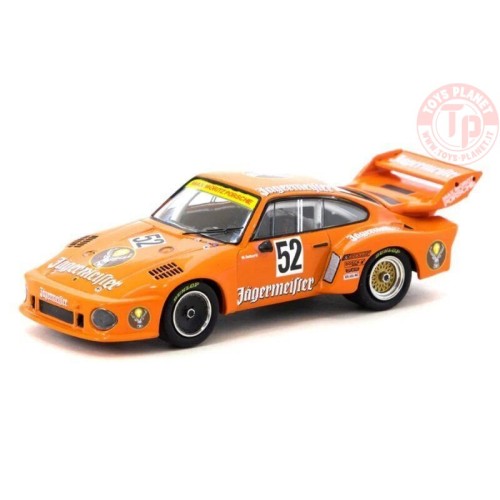 PORSCHE 935-MAX MORITZ JAGERMEISTER-MANFRED SCHURTI WINNER DIV.1 DRM ZOLDER 1977-ORANGE 1/64 643 776352 MINICHAMPS 1:64