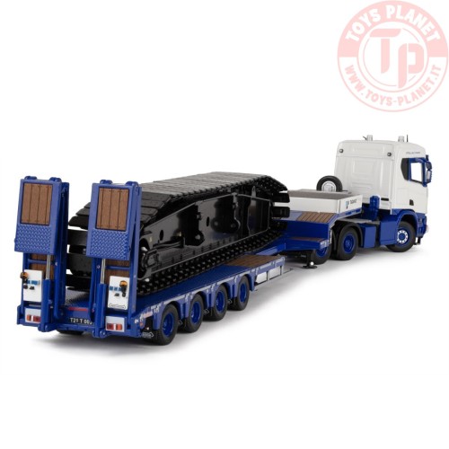 Scania XT with Nooteboom 4-axle semi low loader - TADANO IMC MODELS 80-1031 IMC MODELS
