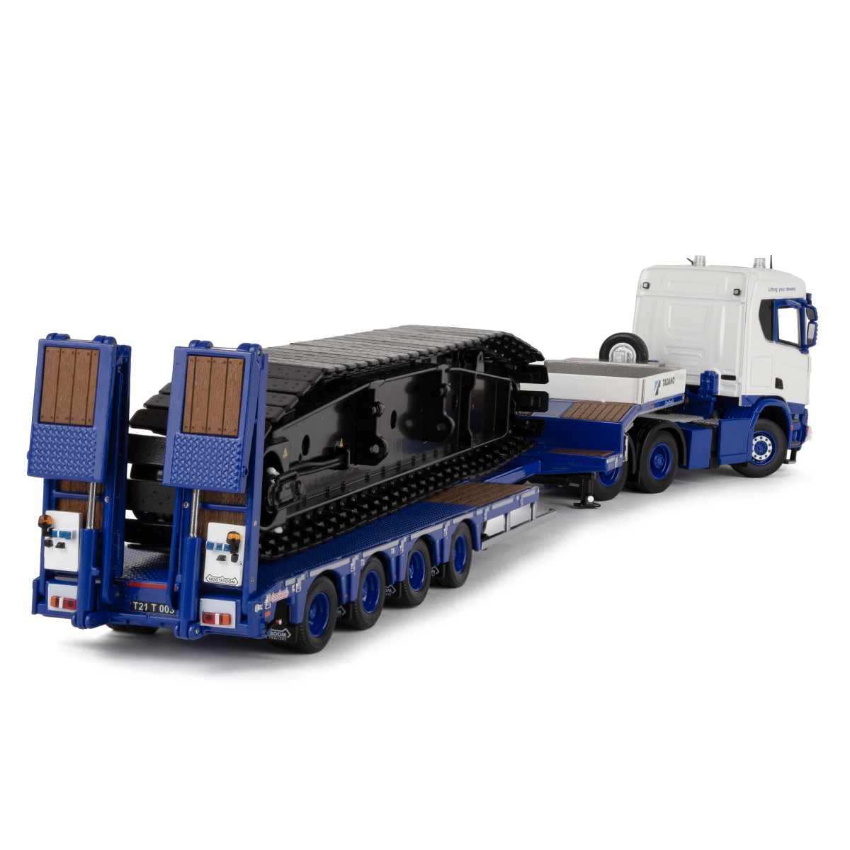 1/50 Scania・Nooteboom 世新建設運輸/imc models IMC 1/50 Scania R Serie 6x4 Nooteboom low loader 世新建設