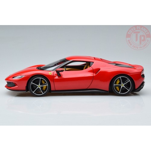 FERRARI 296 GTB HYBRID 830HP V6 2021 1/18 BU16018CAR BURAGO