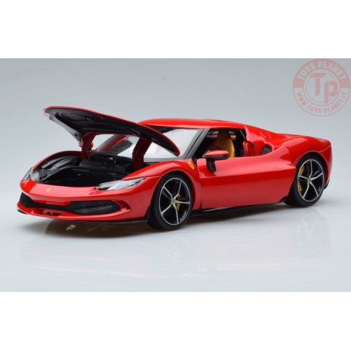 FERRARI 296 GTB HYBRID 830HP V6 2021 1/18 BU16018CAR BURAGO