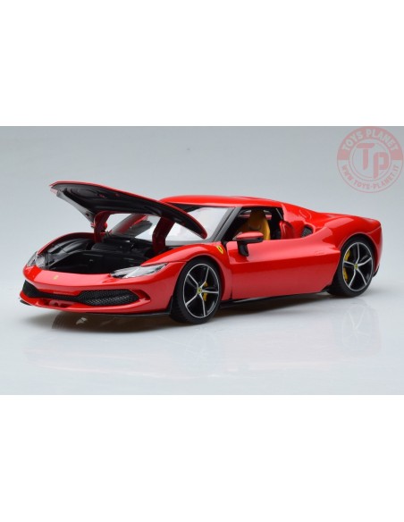 FERRARI 296 GTB HYBRID 830HP V6 2021 1/18 BU16018CAR BURAGO