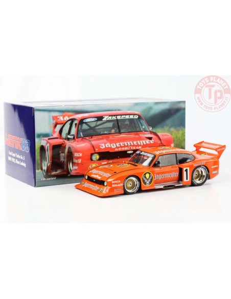 FORD ENGLAND CAPRI TURBO JAGERMEISTER GR.5 TEAM ZAKSPEED N 1 SEASON DRM 1982 KLAUS LUDWIG 1/18 W18004002 WERK83
