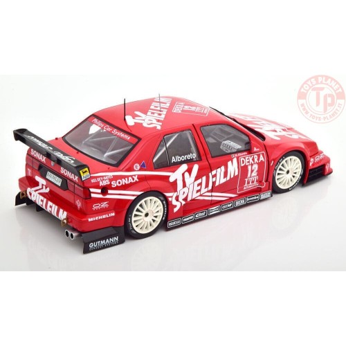 ALFA ROMEO 155 V6 TI TEAM SCHUBEL ENGINEERING N 12 DTM ITC SEASON 1995 MICHELE ALBORETO 1/28 W1801003 WERK83