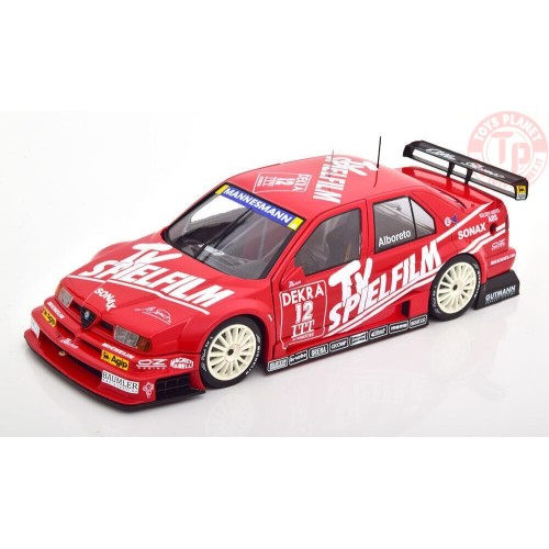 ALFA ROMEO 155 V6 TI TEAM SCHUBEL ENGINEERING N 12 DTM ITC SEASON 1995 MICHELE ALBORETO 1/28 W1801003 WERK83