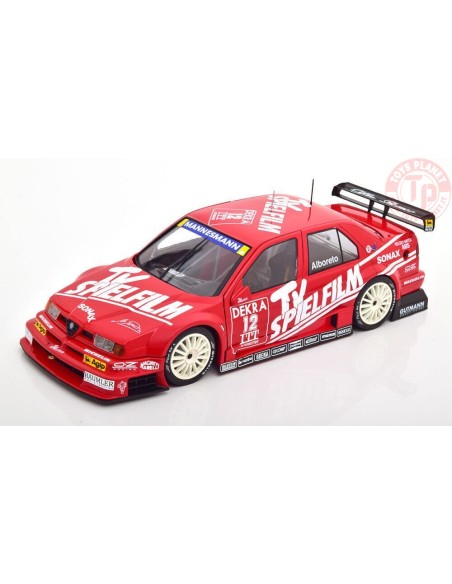 ALFA ROMEO 155 V6 TI TEAM SCHUBEL ENGINEERING N 12 DTM ITC SEASON 1995 MICHELE ALBORETO 1/28 W1801003 WERK83