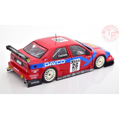 ALFA ROMEO 155 V6 TI TEAM ALFA CORSE N 26 DTM ITC 1995 GIANCARLO FISICHELLA 1/18 W1801004 WERK83