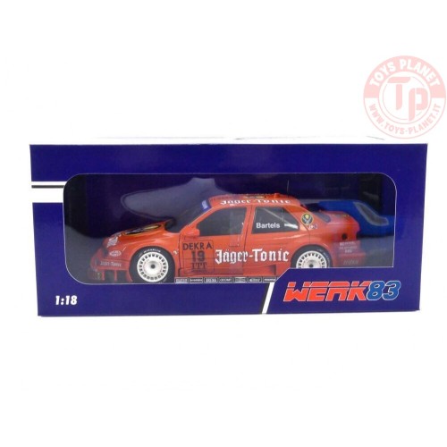 ALFA ROMEO 155 V6 TI JAGER-TONIC RACING N 19 DTM ITC RACE HELSINKI 1995 MICHAEL BARTELES 1/18 W1801006 WERK83