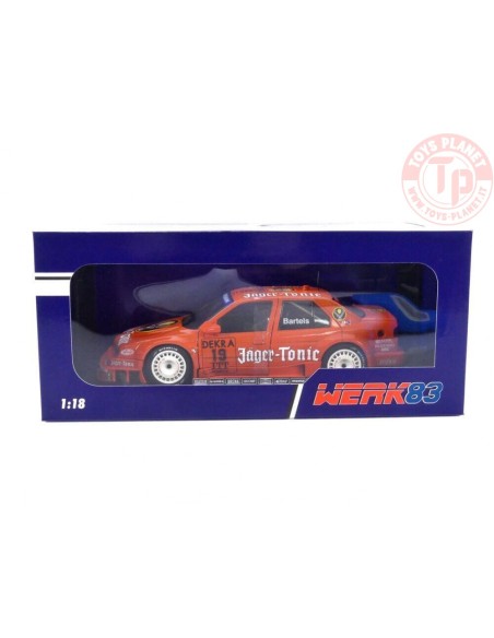 ALFA ROMEO 155 V6 TI JAGER-TONIC RACING N 19 DTM ITC RACE HELSINKI 1995 MICHAEL BARTELES 1/18 W1801006 WERK83