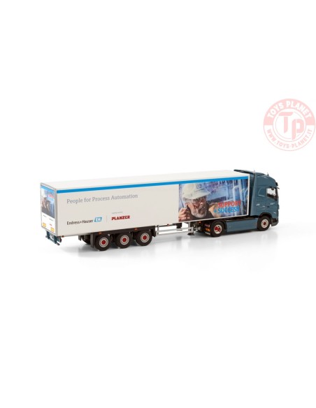 VOLVO FH5 GLOBETROTTER XL 4X2 BOX TRAILER - 3 AXLE Planzer AG WSI 01-4101 WSI MODELS VOLVO FH5 GLOBETROTTER XL 4X2 BOX TRAILER - 3 AXLE Planzer AG WSI 01-4101 WSI MODELS