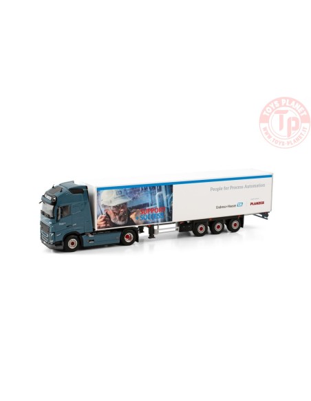VOLVO FH5 GLOBETROTTER XL 4X2 BOX TRAILER - 3 AXLE Planzer AG WSI 01-4101 WSI MODELS