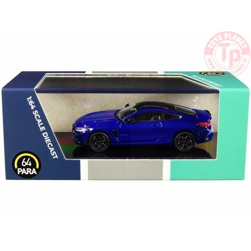 BMW M8 COUPE MARINA BAY BLUE 1/64 PA-55212 PARA64