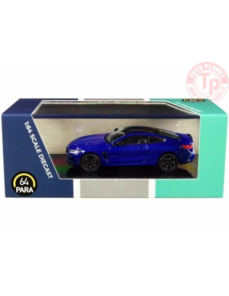 BMW M8 COUPE MARINA BAY BLUE 1/64 PA-55212 PARA64