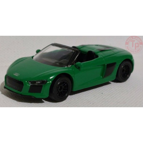 AUDI R8-STREET CARS 1/64 MAJORETTE AUDI R8 GREEN MAJORETTE