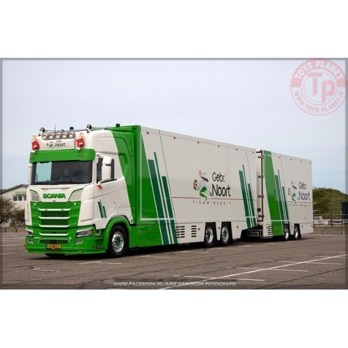 Scania 650S-V8 Highline motorwagen met wipkar Noort TEKNO 84060 TEKNO