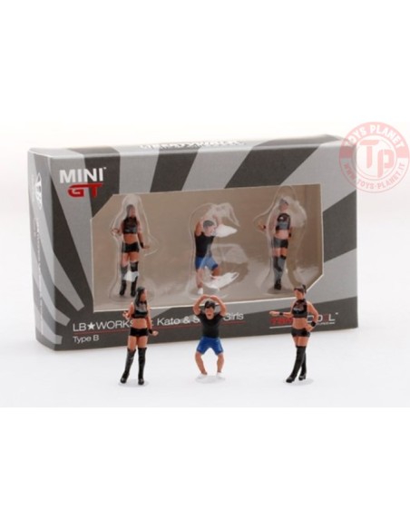 LB WORKS MR.KATO & SHOW GIRL 1/64 MINI GT MGTAC05 MINI GT