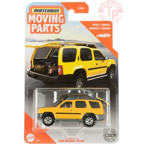 2000 NISSAN XTERRA-MATCHBOX MOVING PARTS 1/64 MATCHBOX GBH29 MATCHBOX