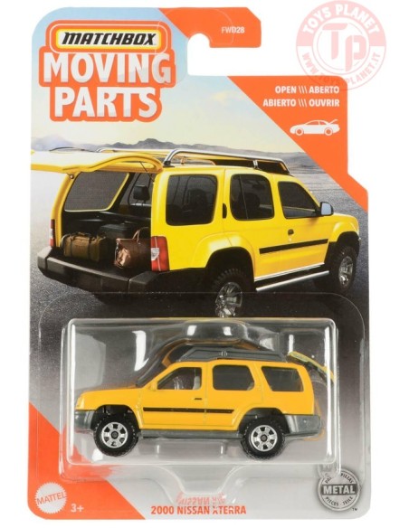 2000 NISSAN XTERRA-MATCHBOX MOVING PARTS 1/64 MATCHBOX GBH29 MATCHBOX