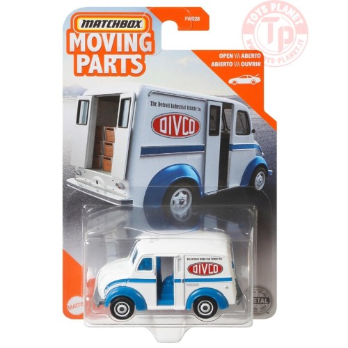 DIVCO MILK TRUCK-MATCHBOX MOVING PARTS 1/64 MATCHBOX GKP17 MATCHBOX