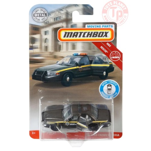 '06 FORD CROWN VICTORIA-MATCHBOX MOVING PARTS 1/64 MATCHBOX GBH31 MATCHBOX