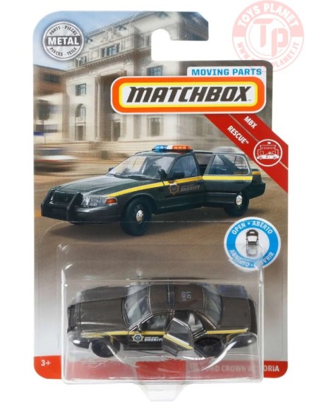 '06 FORD CROWN VICTORIA-MATCHBOX MOVING PARTS 1/64 MATCHBOX GBH31 MATCHBOX