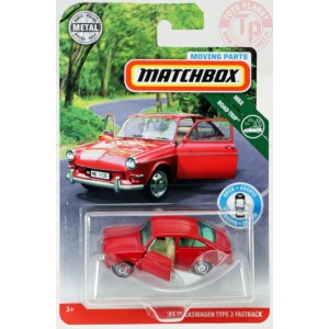 '65 VOLKSWAGEN TYPE 3 FASTBACK-MATCHBOX MOVING PARTS 1/64 MATCHBOX FWD29 MATCHBOX