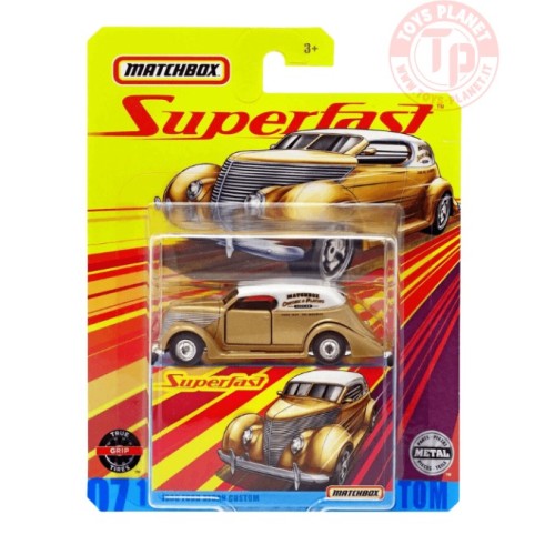 1936 FORD SEDAN CUSTOM-MATCHBOX SUPERFAST 1/64 MATCHBOX GKP47 MATCHBOX