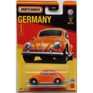 1962 VOLKSWAGEN BEETLE-MATCHBOX GERMANY 1/64 MATCHBOX GWL52 MATCHBOX