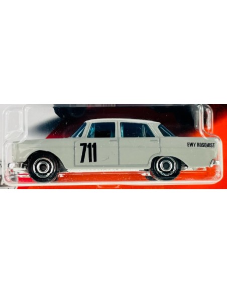 '62 MERCEDES-BENZ 220 SE SEDAN-MATCHBOX CHAMPION 1ST FEMALE TOURING CAR-GRAND PRIX WINNER-EWY ROSQVIST 1/64 MATCHBOX GPN59 MA...