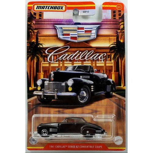 1941 CADILLAC SERIES 62 CONVERTIBLE COUPE-MATCHBOX CADILLAC 1/64 MATCHBOX GWG99 MATCHBOX